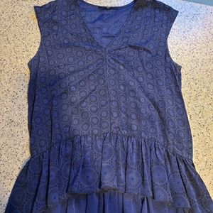 Tibi SZ 8 100% Silk Top